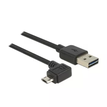 USB kábel DeLOCK 83853 USB 2.0 2 m USB A Micro-USB B čierny