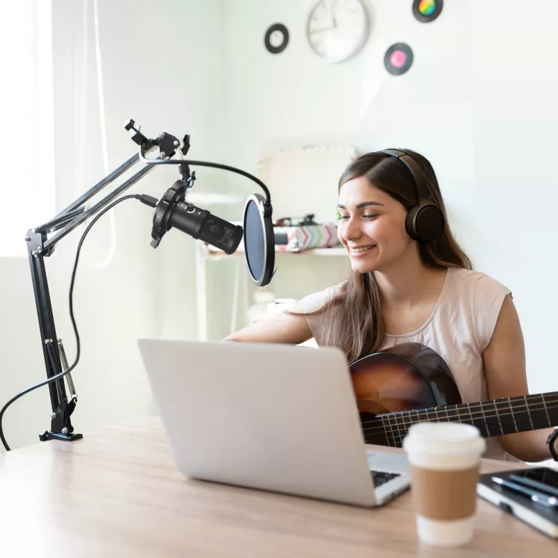 Štúdiový mikrofón Easypix 62021 čierny