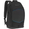 Batoh na notebook Tellur TLL611282 s USB konektorom a podsvieteným pásom, čierny