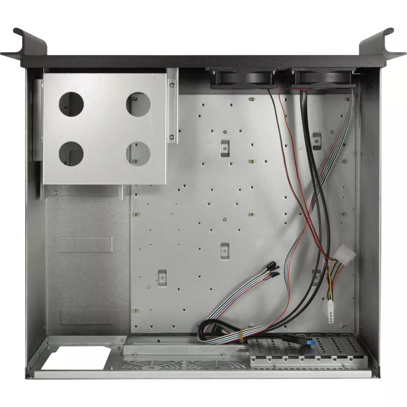 Rack server Inter-Tech 4U-K-439L čierny