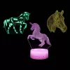 Manta SNL116RGB RGB 3D kôň dekoratívna LED lampa