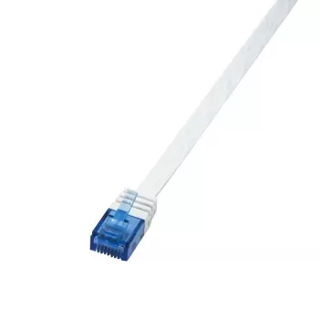 Logilink SlimLine - Patch kábel - RJ-45 (M) - RJ-45 (M) - 50 cm - UTP - CAT 6 - biela (CF2021U)
