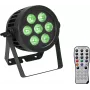 LED PAR reflektor EUROLITE 7x9W IP Rated — 7 x 9W LED, IP chránené puzdro