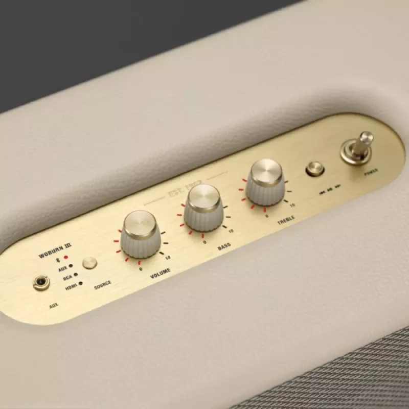 Marshall Woburn III reproduktor, Bluetooth, krémová