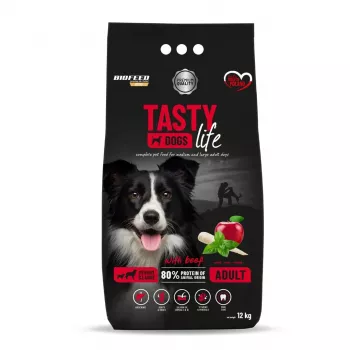 BIOFEED Tasty Life medium & large Beef - suché krmivo pre psov - 12kg