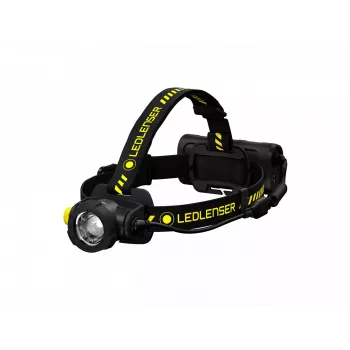 Čelová lampa Led Lenser H15R Work čierna žltá