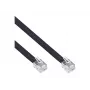 InLine modulárny kábel RJ12 konektor samec / konektor samec 6P6C 20m