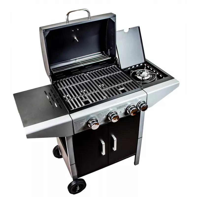 Plynový gril Ravanson GO-3 — kompaktný plynový gril, model GO-3