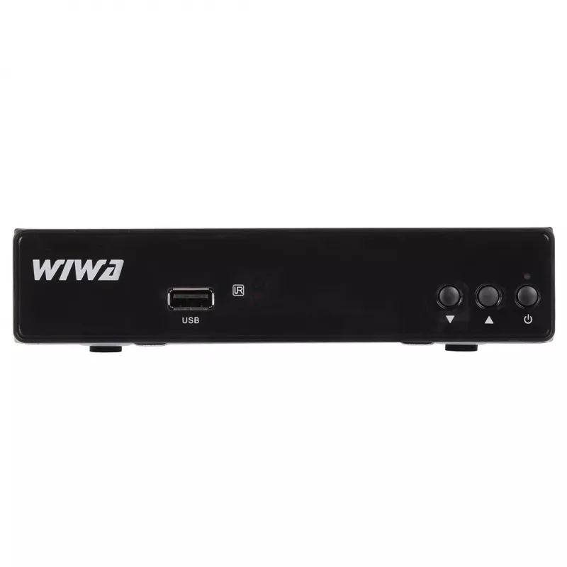 TV tuner WIWA H.265 LITE — DVB-T/DVB-T2 tuner s podporou H.265, Full HD, HDMI, USB, SCART