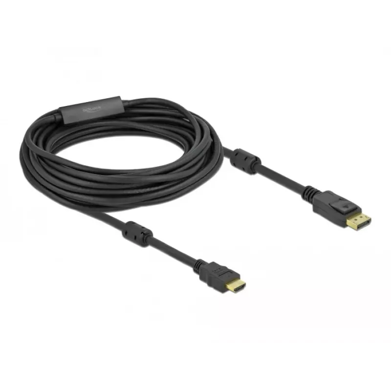 Aktívny DisplayPort na HDMI kábel DeLOCK 85960 10 m 4K 60 Hz