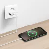 USB-A zásuvkový adaptér, 5W, 5V/1A, 1xUSB-A biely