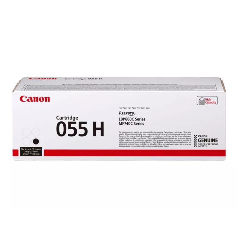 Canon 055H tonerová kazeta 1 ks originálna čierna