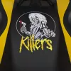 Subsonic SA5609-IM1 Pro Iron Maiden Killers herné kreslo, 3D podrúčky, syntetická koža, sklon 90°-135°, 120 kg, čierne so žltou výšivkou