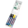Flipchartové fixky Edding 385/380/383 sortiment farieb 1,0–5,0 mm hrúbka stopy