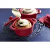 Staub Mini Cocotte Okrúhly, 4 ks - 200 ml, Červená