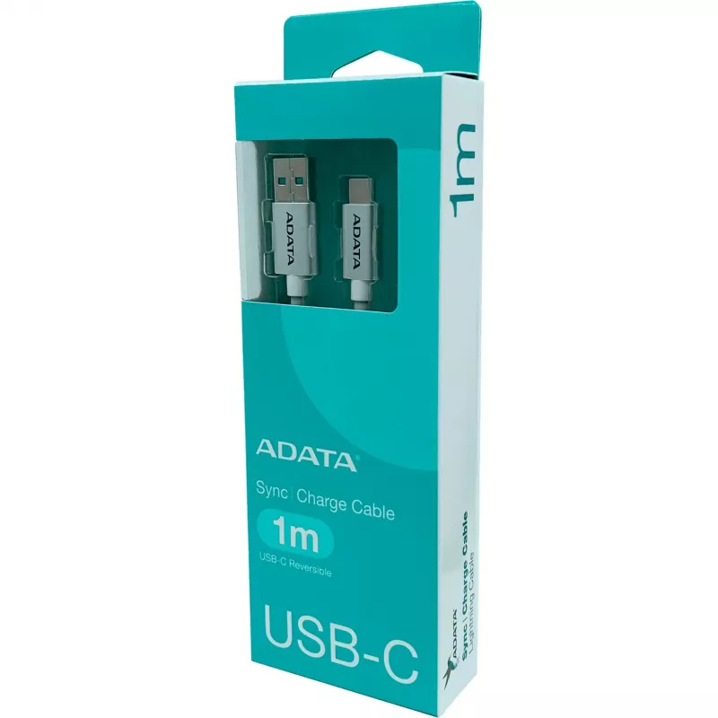 ADATA USB-C - USB 3.0, 1m USB kábel USB 3.2 Gen 1 (3.1 Gen 1) USB C USB A biela