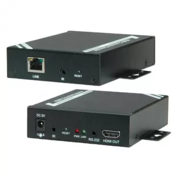 HDMI extender cez TP, Cat.5-6, kaskádovateľný, 100 m, 1 920 x 1 080 pixelov, 28 x 115 x 91 mm