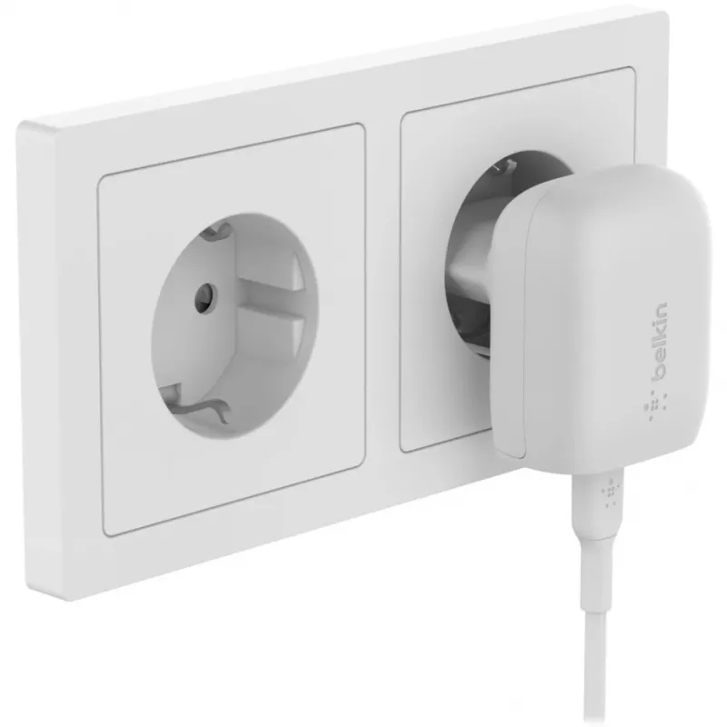 Nabíjačka do interiéru Belkin BoostCharge WCA006vfWH rýchle nabíjanie biela