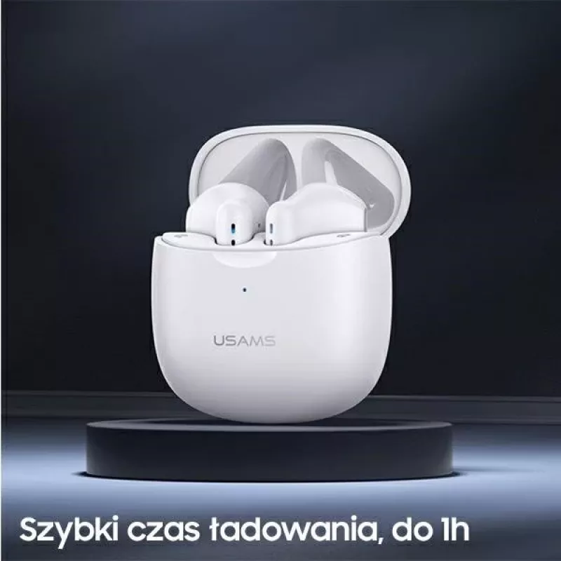 Bluetooth slúchadlá Usams TW S 5.0 IA Series biela