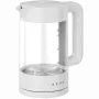 Elektrická rýchlovarná kanvica, biela, 220-240V, 1850-2200W, 1,7L, funkcia udržiavania teploty 30 min., 40,60,80,90,100, ovládací panel v rukoväti