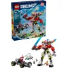 LEGO DREAMZZZ 71497 Cooperov tiger mech a Zerov Hot Rod Car