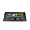 Stolný elektrický gril SEVERIN PG 8595 — 2000 W, obdĺžniková grilovacia plocha, čierny