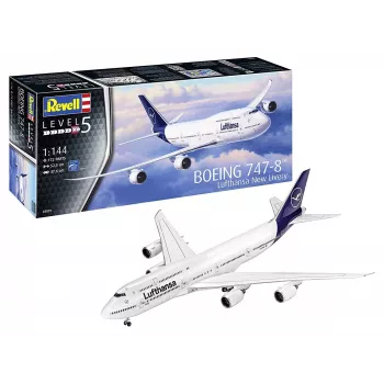 Lietadlo Revell Boeing 747-8 Lufthansa New Livery