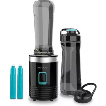 Cecotec Power Titanium 350 EasyGo stolný mixér, 350 W, 2 poháre po 600 ml, čierny