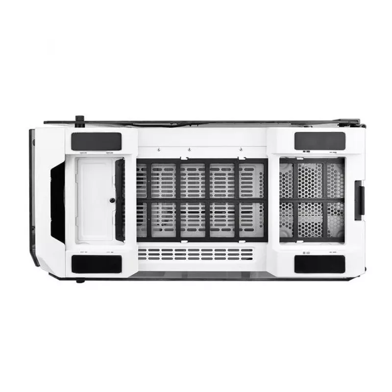 Skriňa View 71 Riing Tempered Glass E-ATX Full Tower - Snow Edition