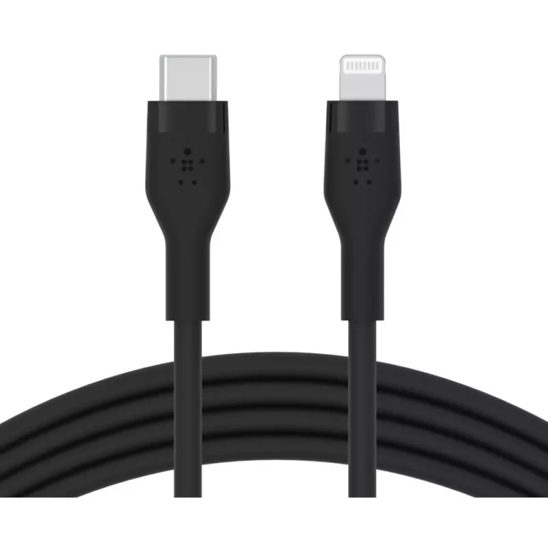 Lightning kábel 2m Belkin CAA009BT2MBK USB C na Lightning čierny