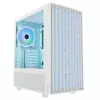 MODECOM BREEZE ARGB Flow MIDI PC skriňa, ATX, USB 3.0 ×2 + USB-C, biela