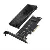 GRAUGEAR G-M2PCI01 Interný M.2 adaptér PCIe konektor samec čierny 128mm