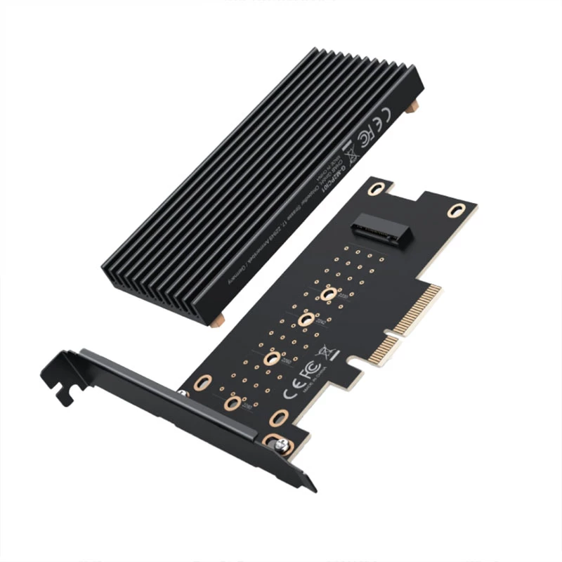 GRAUGEAR G-M2PCI01 Interný M.2 adaptér PCIe konektor samec čierny 128mm
