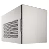 Mini-ITX skriňa SILVERSTONE SST-SG15S, strieborná hliníková kompaktná skriňa