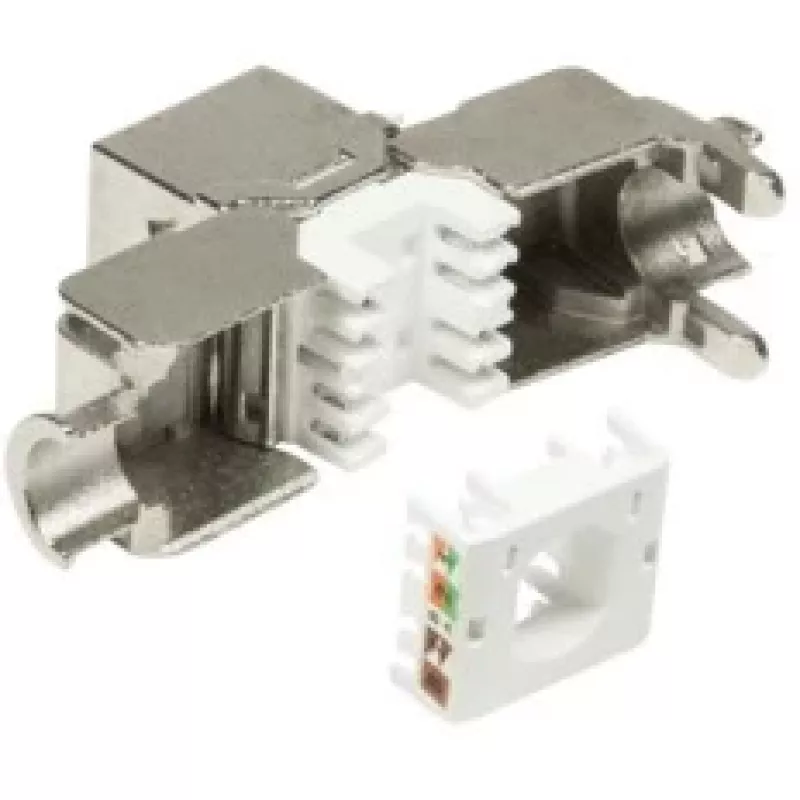 Sieťová zásuvka RJ-45 LogiLink NK4003 strieborná