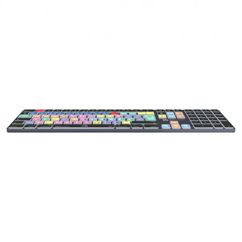 LogicKeyboard Titan DE Mac klávesnica pre Adobe Premiere Pro CC — nemecké rozloženie