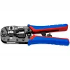 Knipex 97 51 13 krimpovacie kliešte na káble čierne, modré, červené