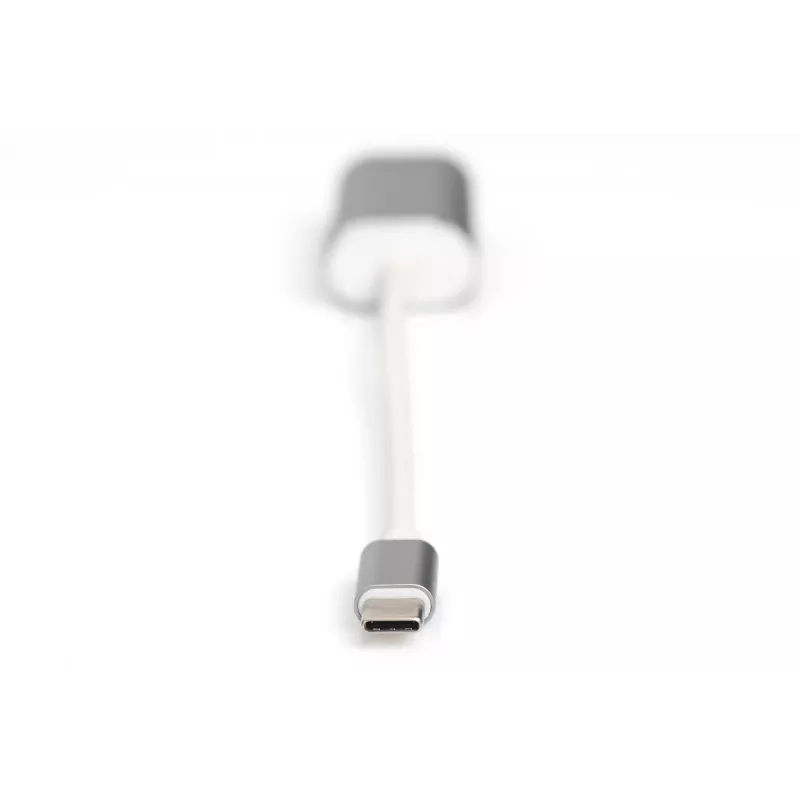 DIGITUS DA-70837 VGA adaptér 1080p FHD na USB 3.0 Type-C, hliník