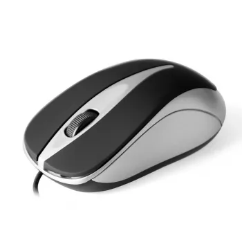 Media-Tech Plano USB optická (strieborná)