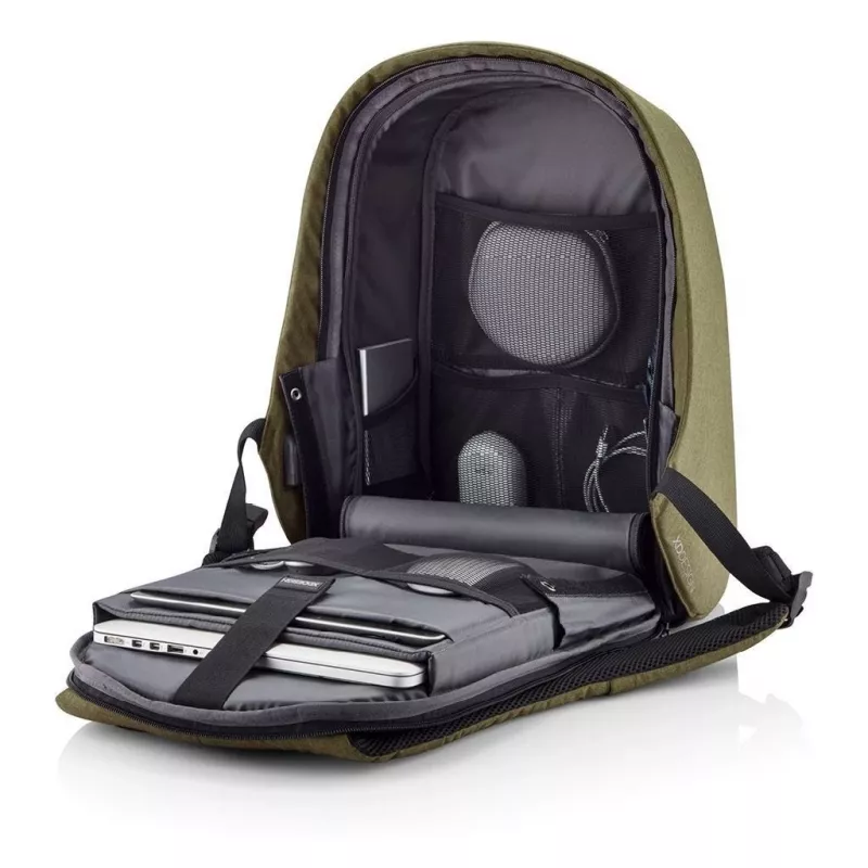 XD-Design Bobby Hero Small batoh ležérny batoh zelený PU koža