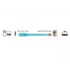 Sériový kábel DeLOCK 63914 USB Type-C RJ45 3 m modrý
