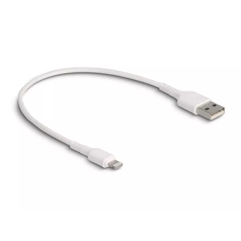 USB nabíjací kábel DeLOCK 87866 pre iPhone iPad iPod 30 cm
