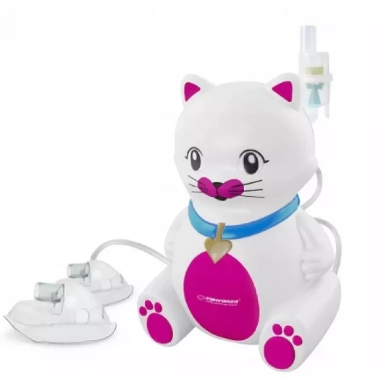 Esperanza KITTY ECN003 kompresorový inhalátor, biely