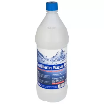 Destilovaná voda bez výrobcu 1 L – v súlade s DIN 13060, DIN 43530 a EN 285