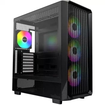 PC skriňa Montech X5 Midi Tower čierna ATX 3x 140 mm ventilátory