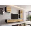 Cama TV stojan VIGO 140 30/140/40 čierny/dub wotan