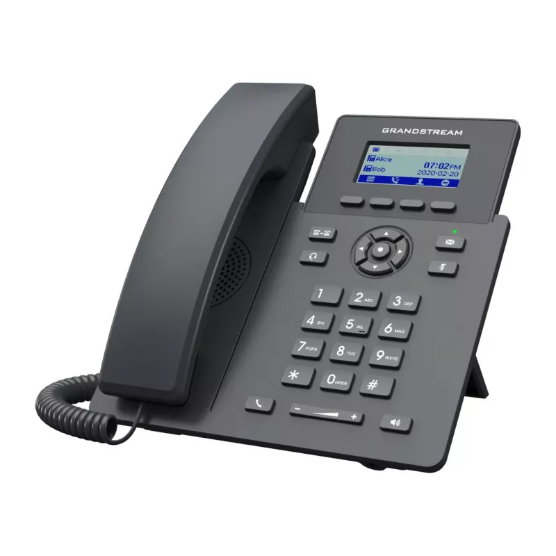 Grandstream Networks GRP2601P IP telefón čierny 2 linky LCD