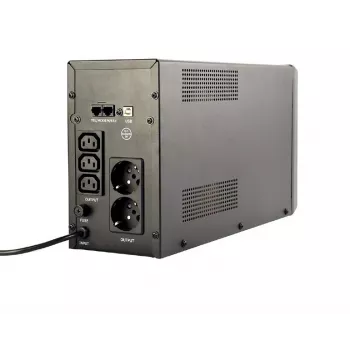 Gembird EG-UPS-035 UPS (neprerušiteľný zdroj napájania) Line-Interactive 2 kVA 1200 W 5 AC výstupov