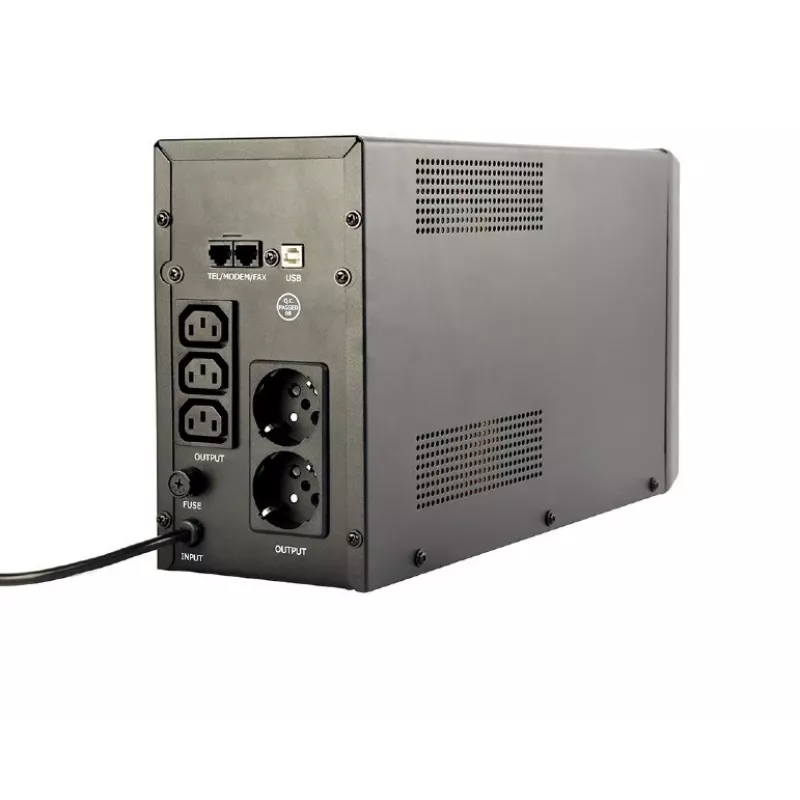 Gembird EG-UPS-035 UPS (neprerušiteľný zdroj napájania) Line-Interactive 2 kVA 1200 W 5 AC výstupov