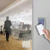Odtlačkový a RFID kódový zámok QOLTEC 52447 s IP68 ochranou
